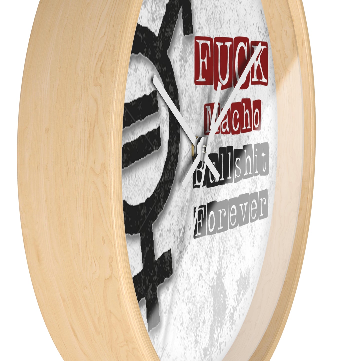 A Wall Clock That Doubles as a Tool For Dialogue and Social Change - Option #1