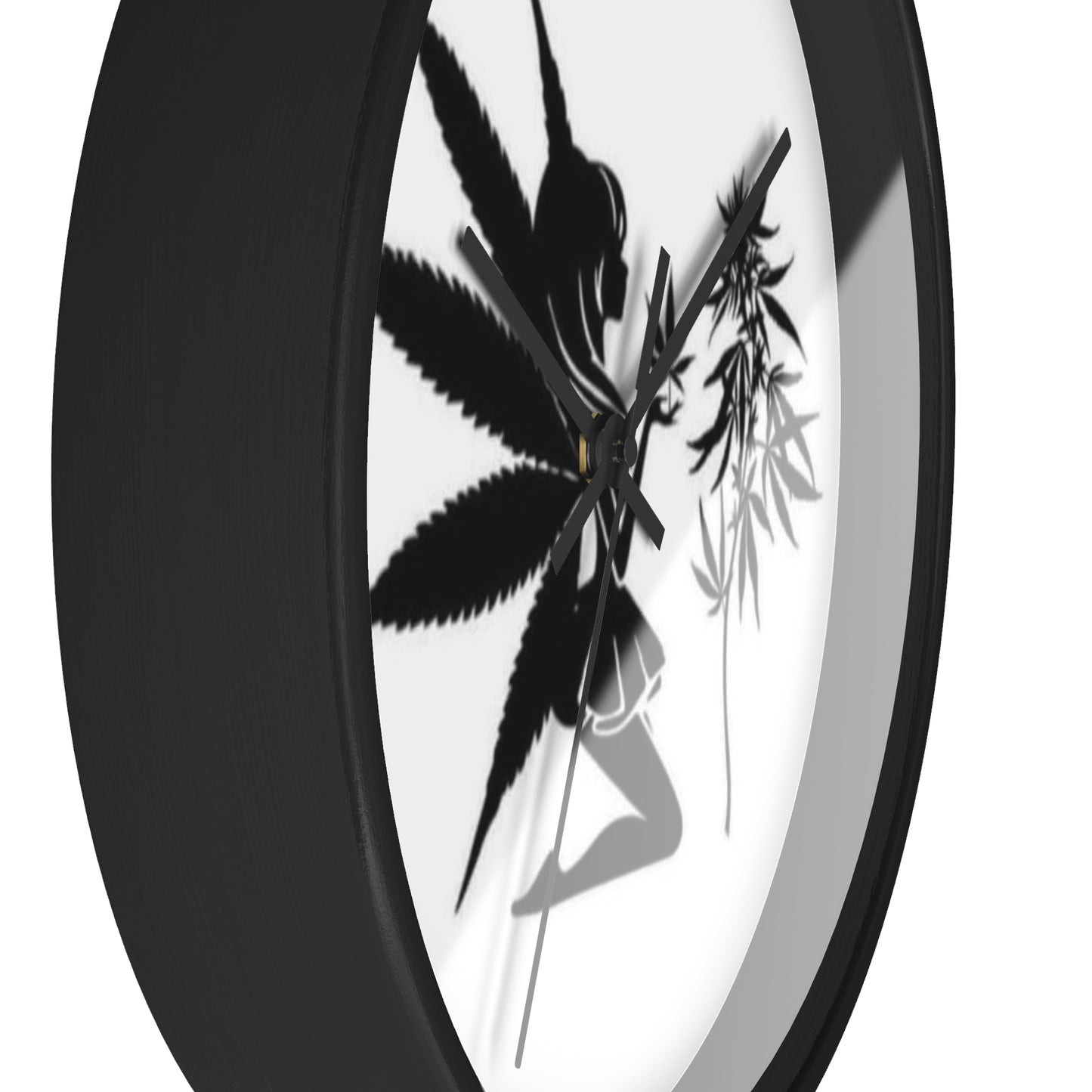 Weed Fairy Wall Clock