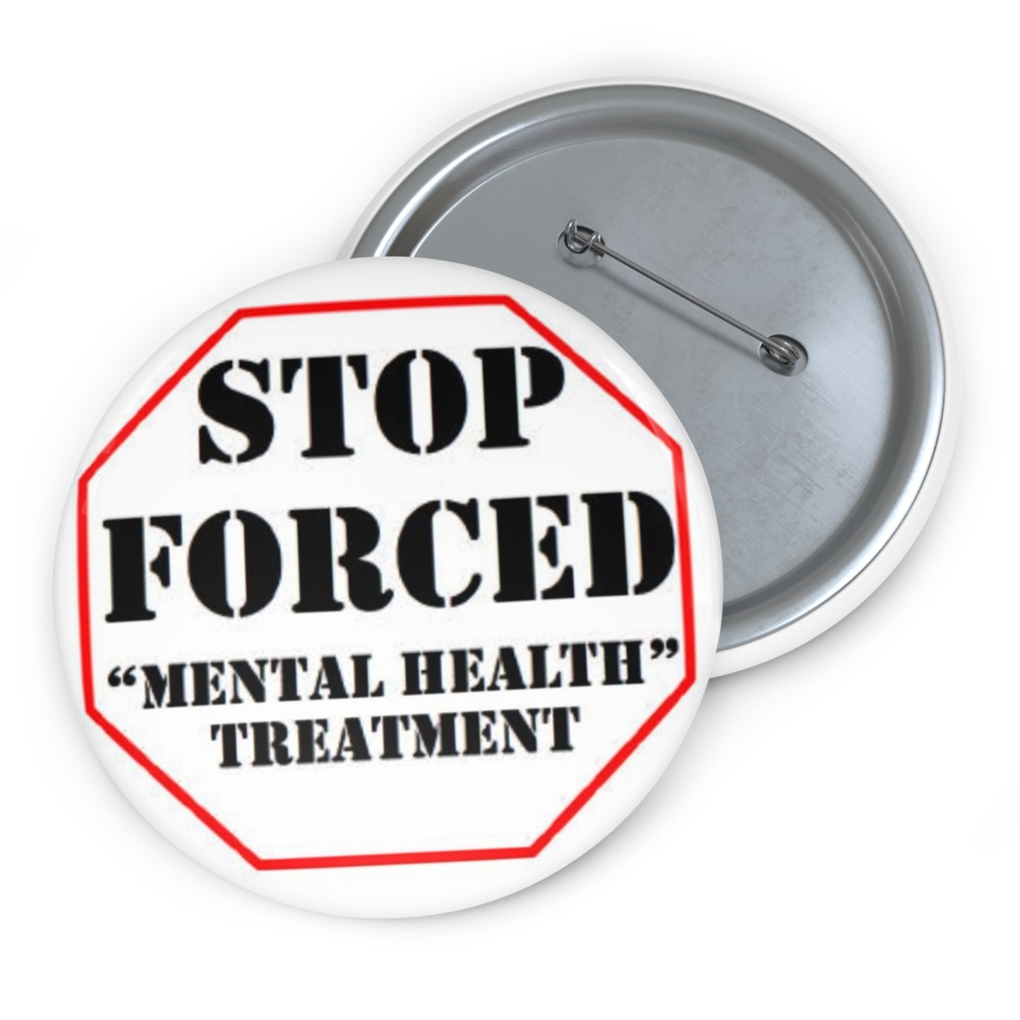 Stop Forced "Mental Health" Treatment button