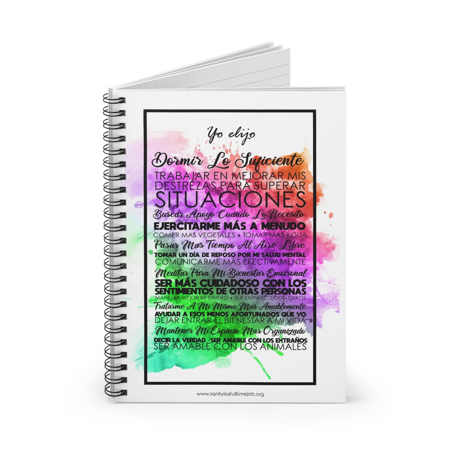 Este es el cuaderno oficial de habilidades de afrontamiento (Spanish) This is the Official Coping Skills Notebook