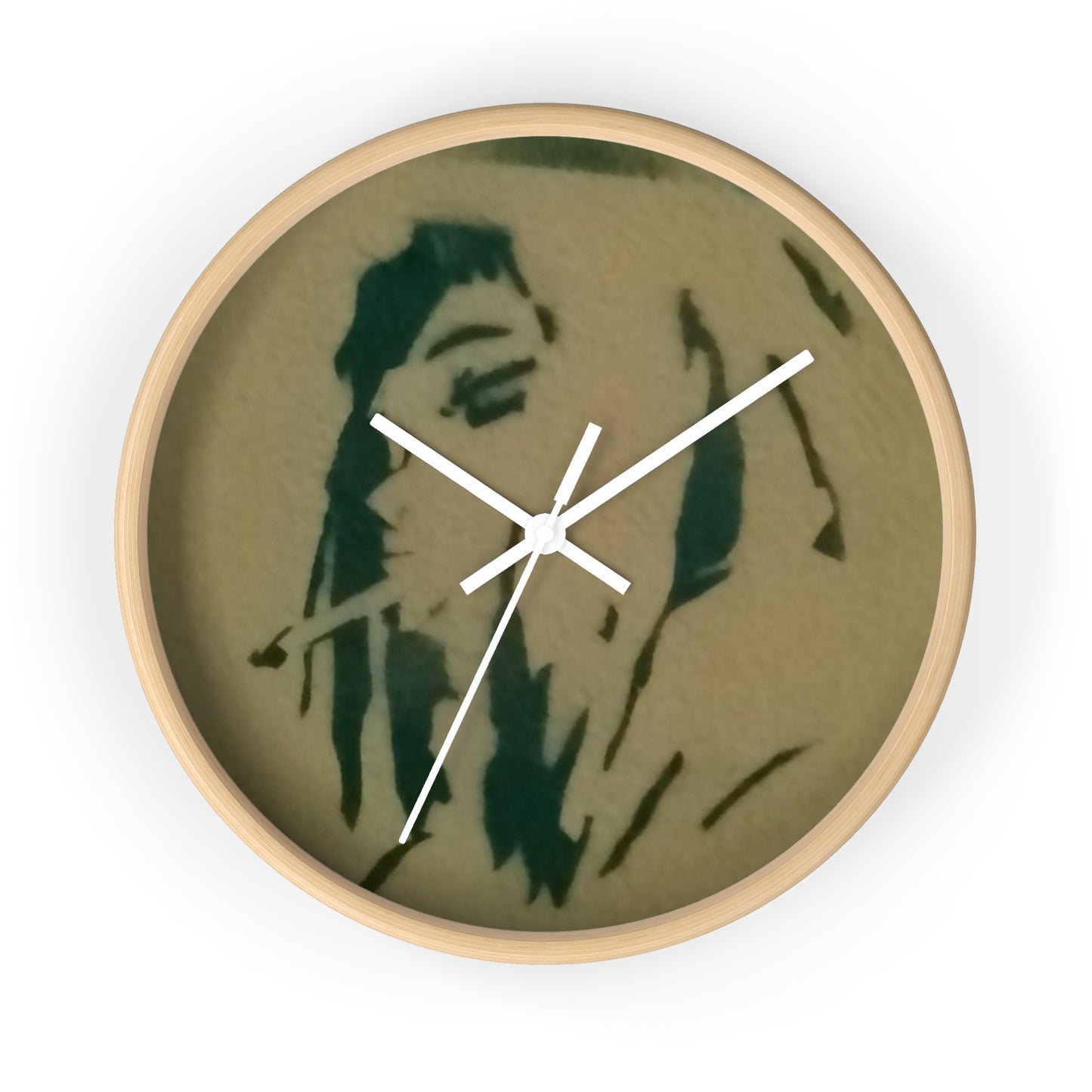 Cancun Quintana Roo Mexico street art Wall Clock