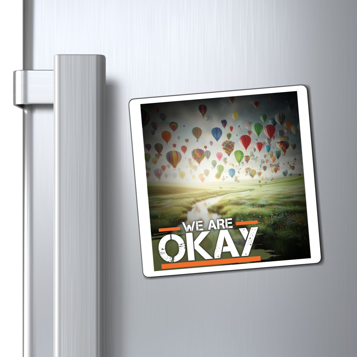 "We Are Okay" - Autism Love Language - Magnets Design #2