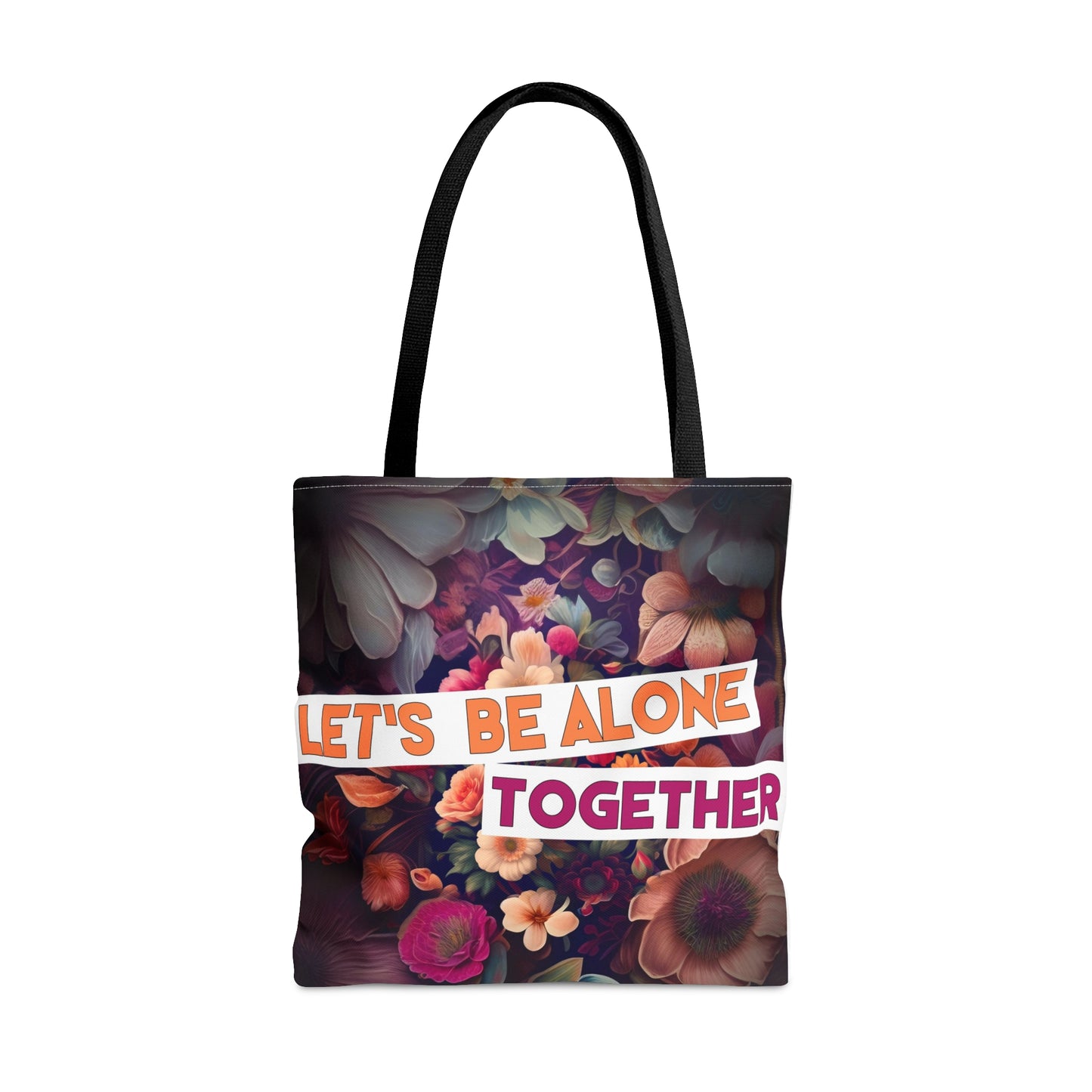 "Let's Be Alone Together" - Autism Love Language Tote Bag