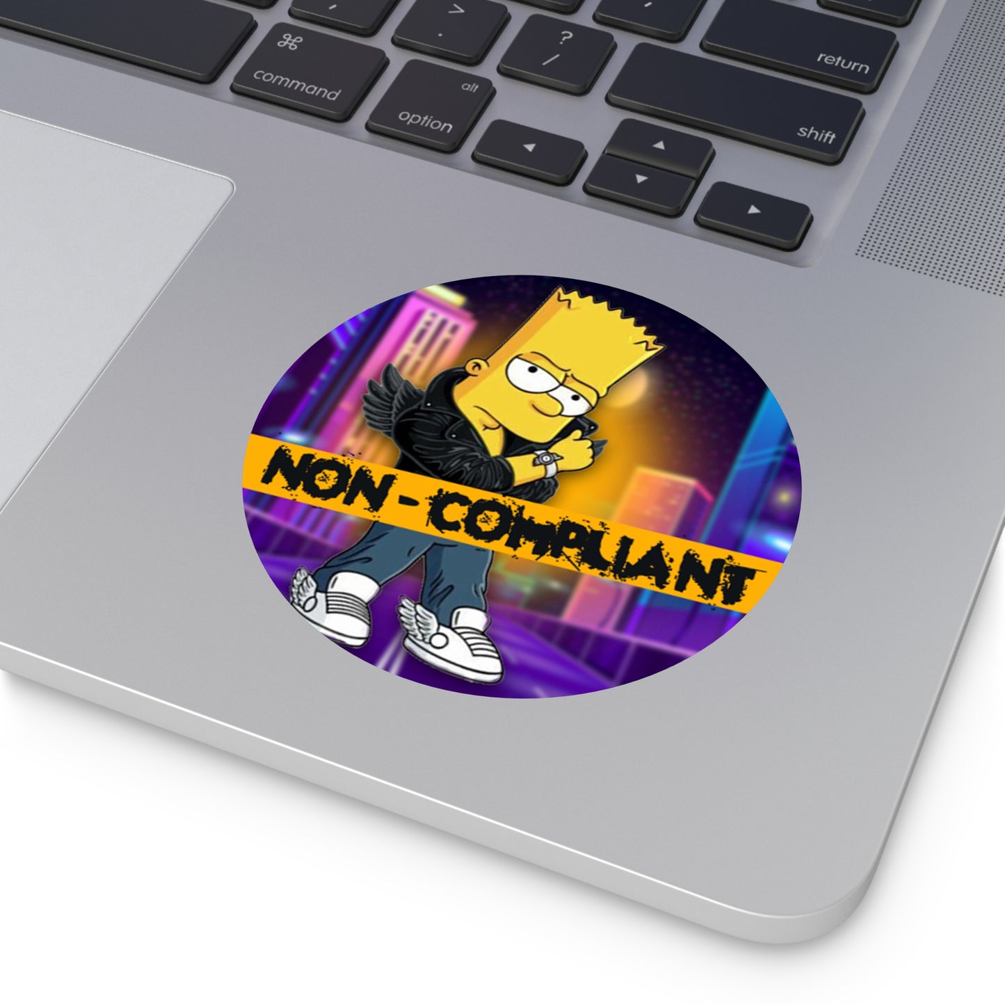 'Non-Compliant' Vinyl Stickers