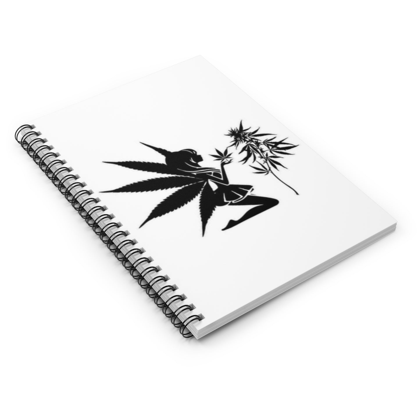 Weed Fairy - Spiral Notebook