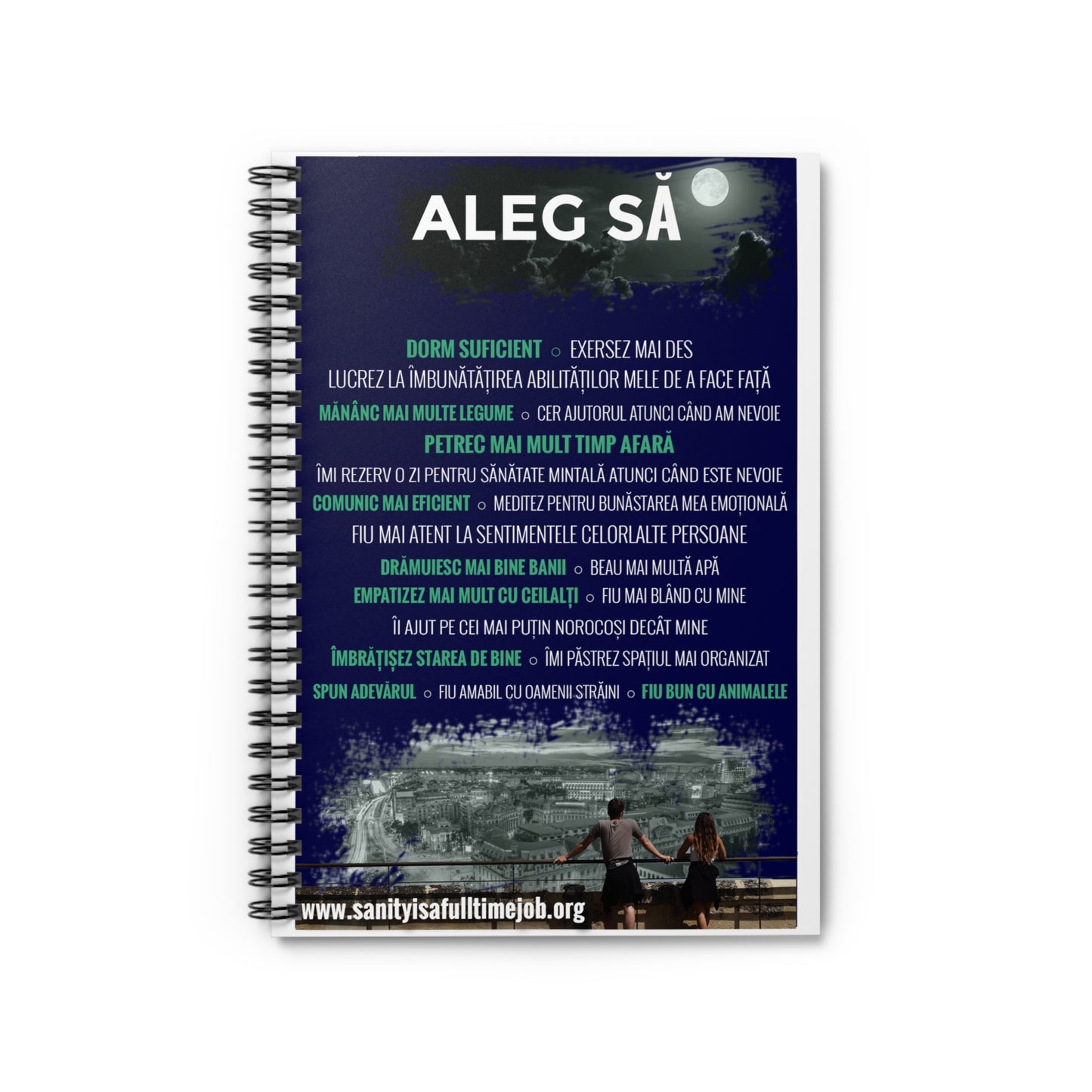 Acesta este Caietul de sarcini oficial pentru coping (Romanian): This is the Official Coping Skills Notebook