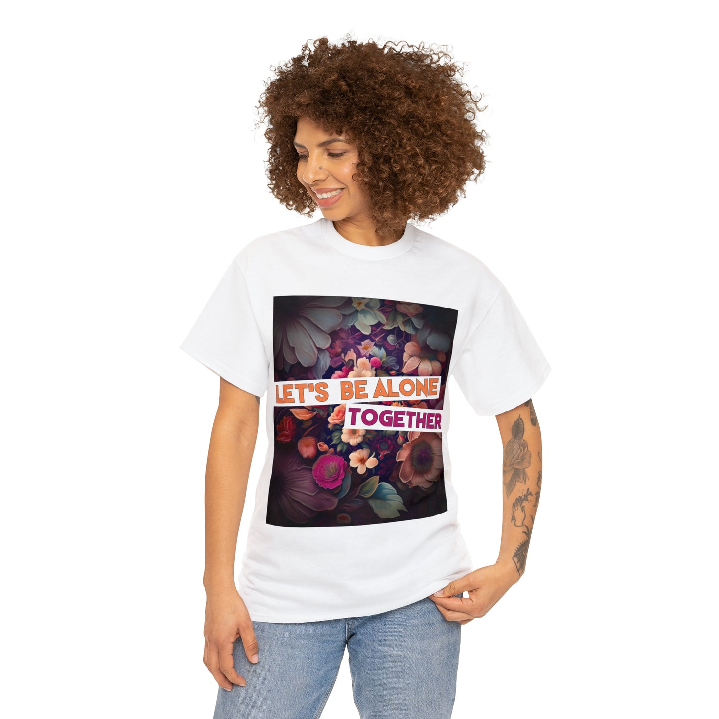 "Let's Be Alone Together" - Autism Love Language T-Shirts