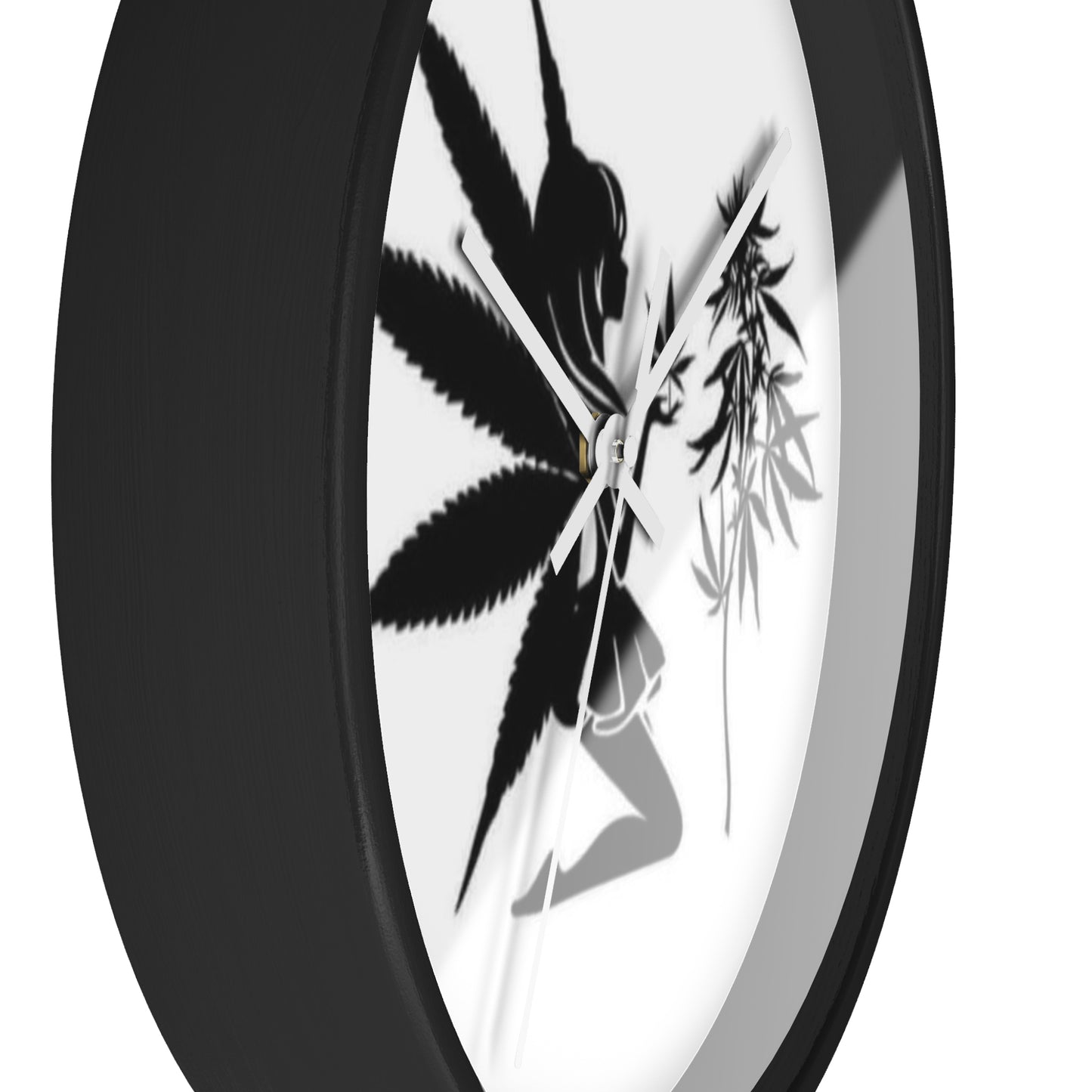 Weed Fairy Wall Clock