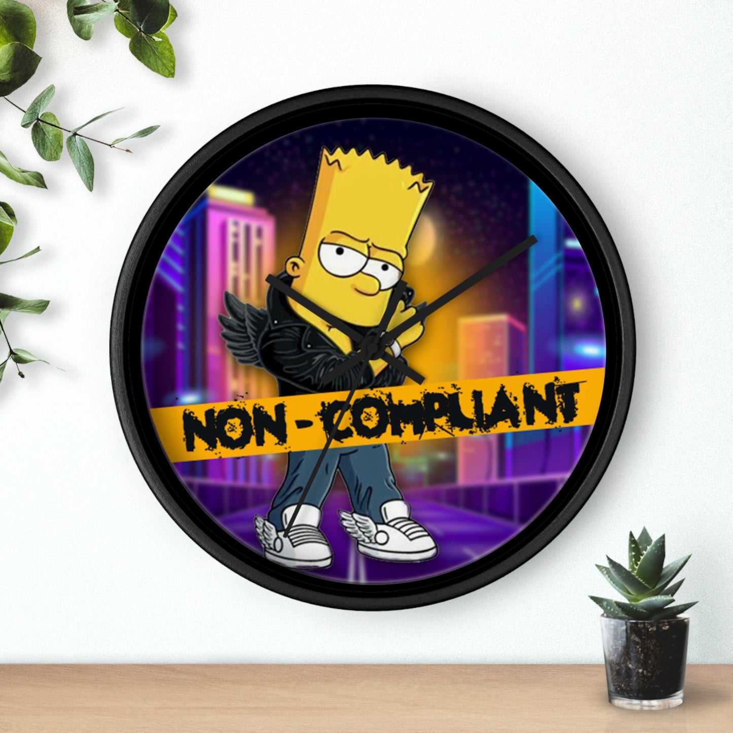 'Non-Compliant' Wall Clock