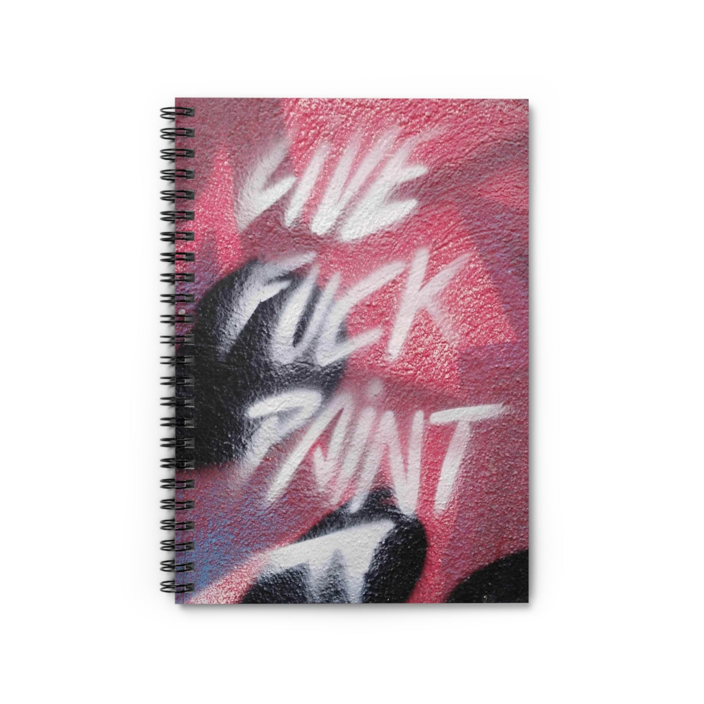 Live, F*ck Paint Notebook