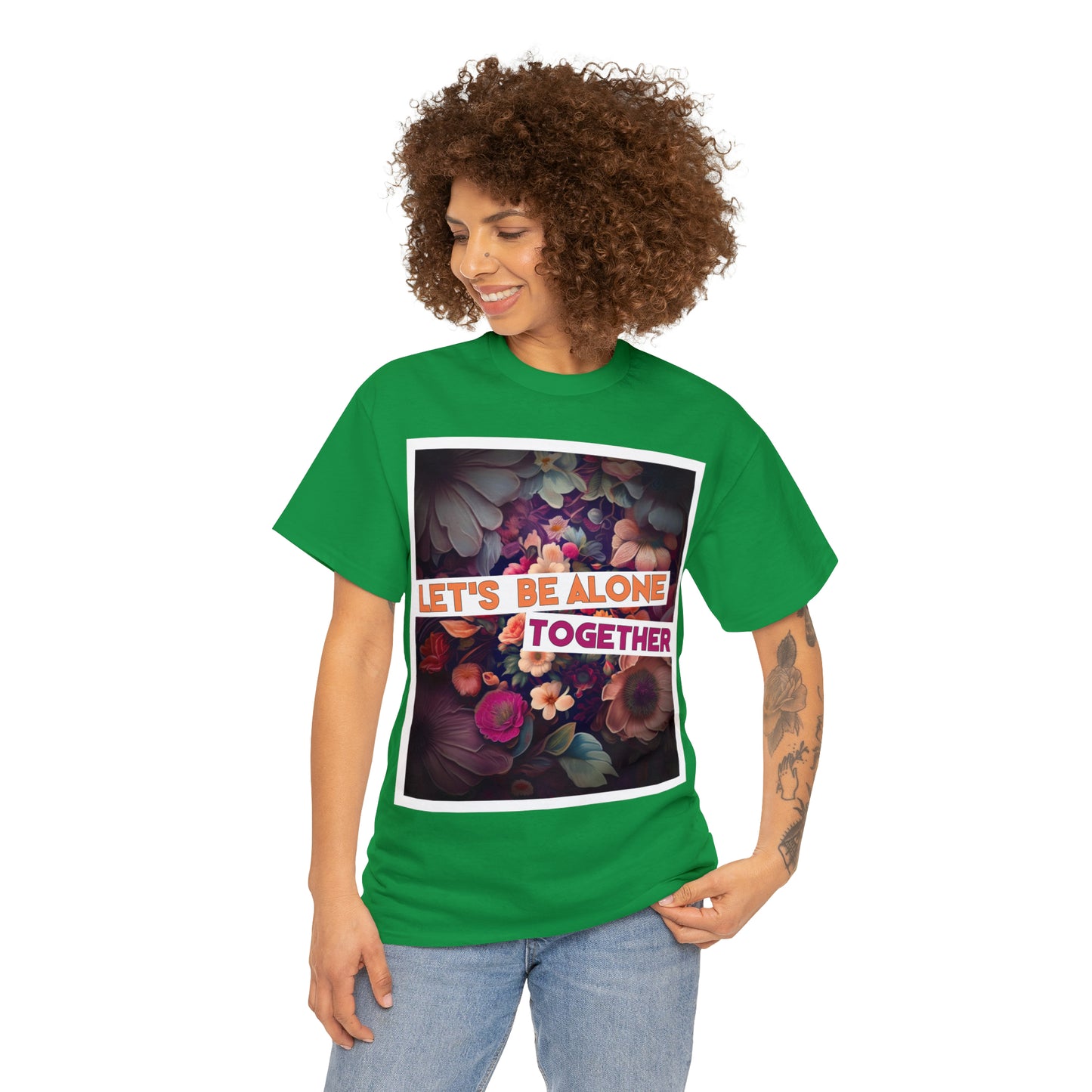 "Let's Be Alone Together" - Autism Love Language T-Shirts