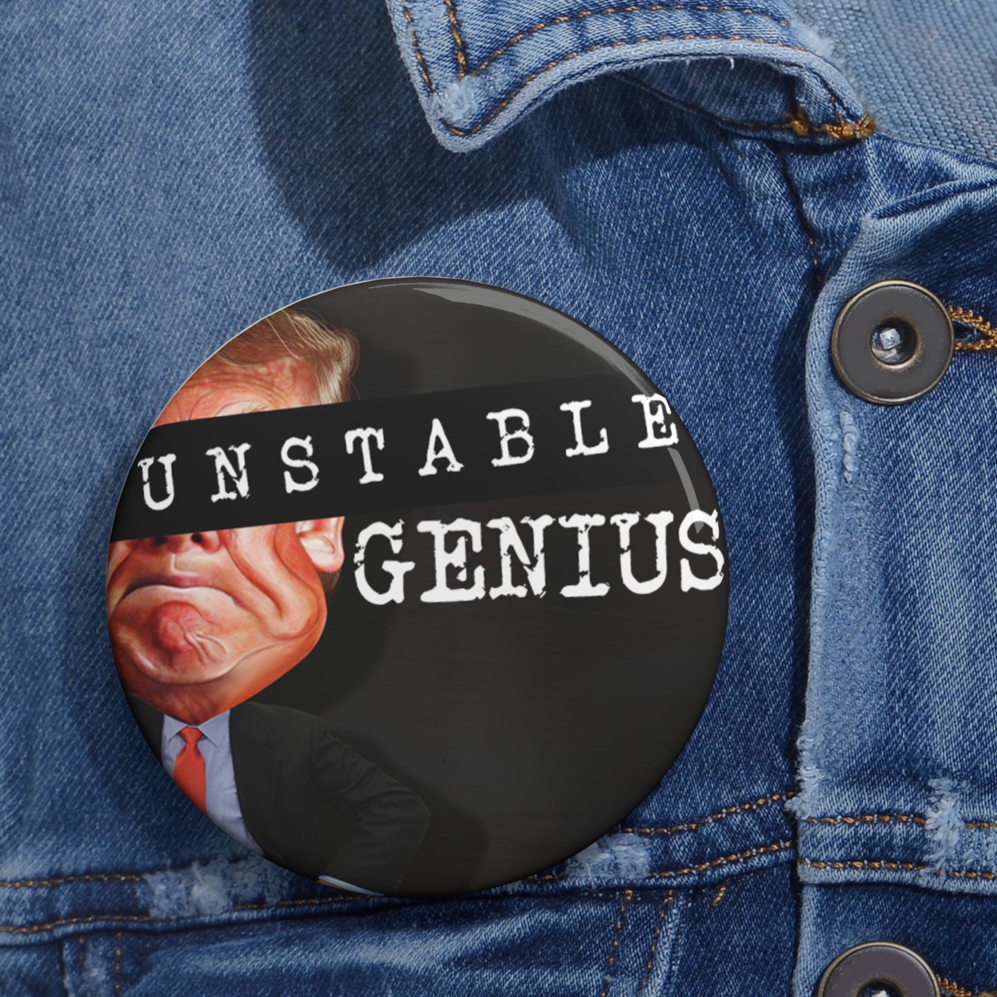 UNSTABLE GENIUS Button #1