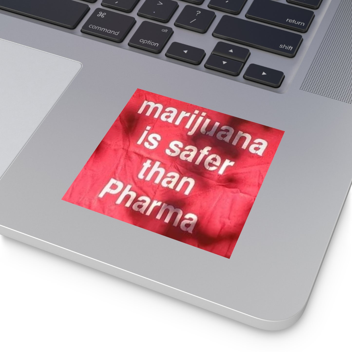"Marijuana is Safer than Pharma" Sticker