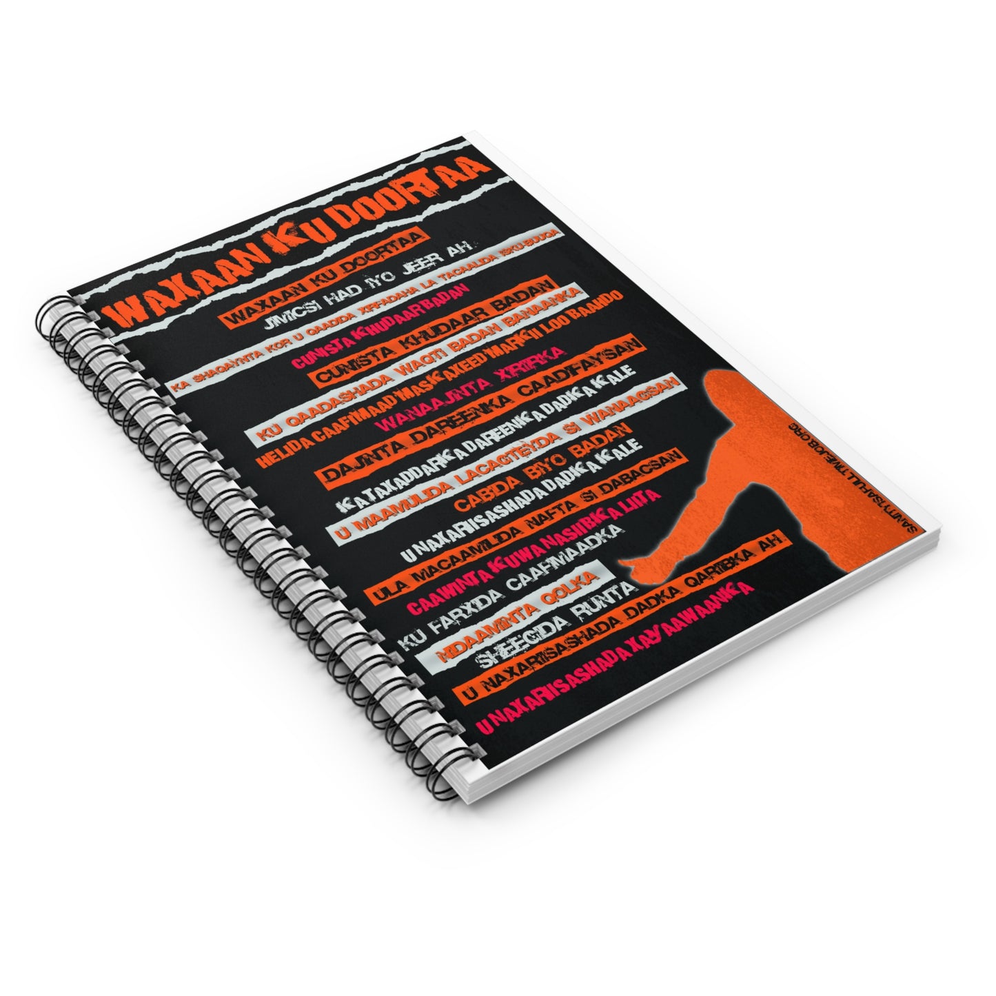 Kani waa Buug-yaraha Xirfadaha La-qabsiga ee Rasmiga ah (Somali) This is the Official Coping Skills Notebook