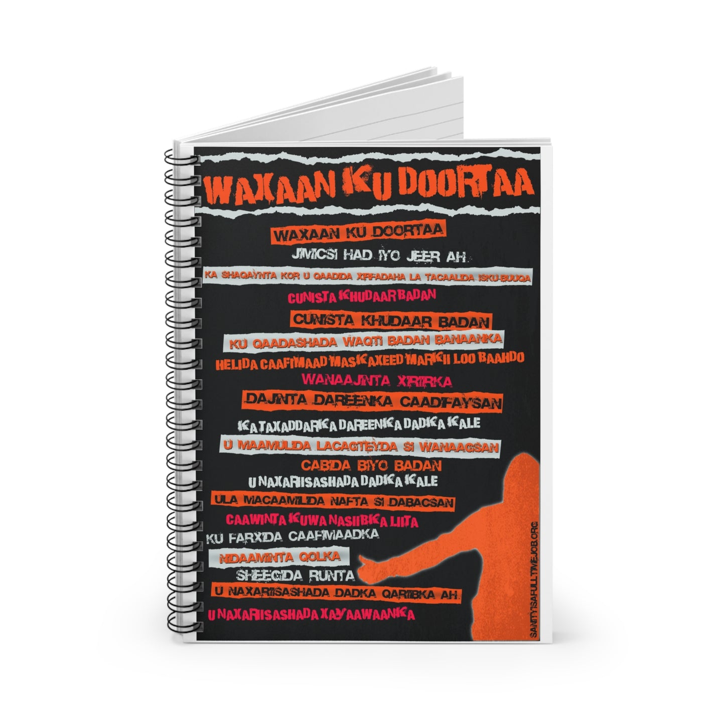 Kani waa Buug-yaraha Xirfadaha La-qabsiga ee Rasmiga ah (Somali) This is the Official Coping Skills Notebook