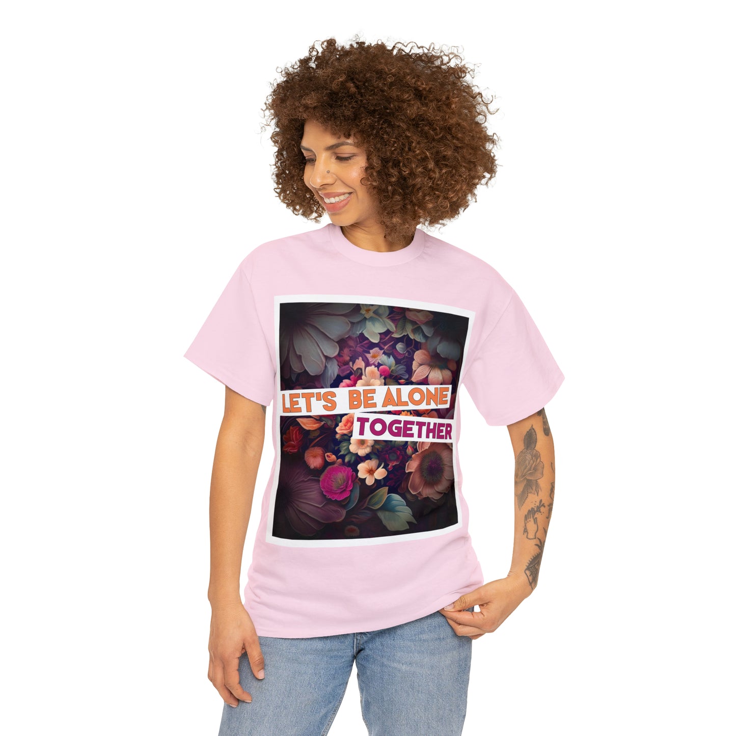 "Let's Be Alone Together" - Autism Love Language T-Shirts