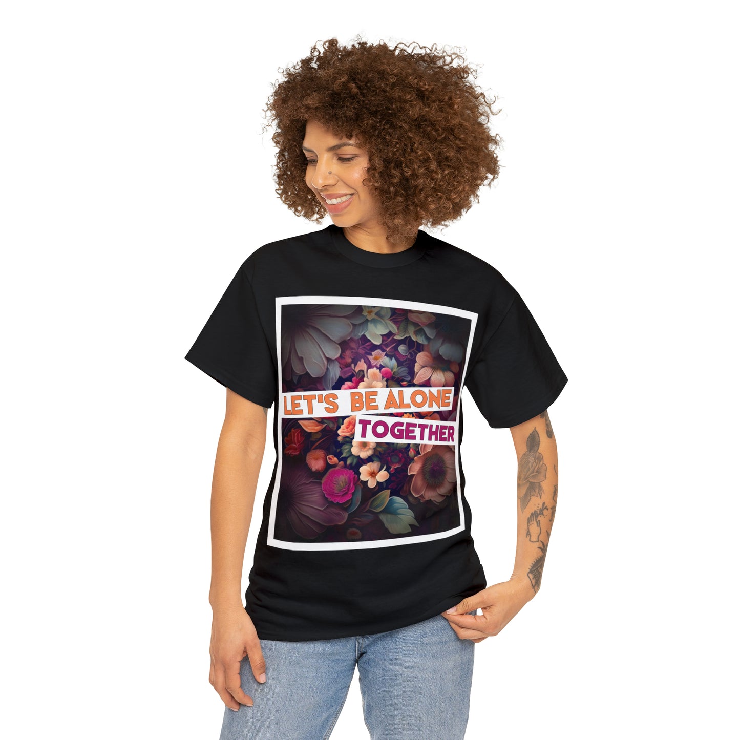 "Let's Be Alone Together" - Autism Love Language T-Shirts