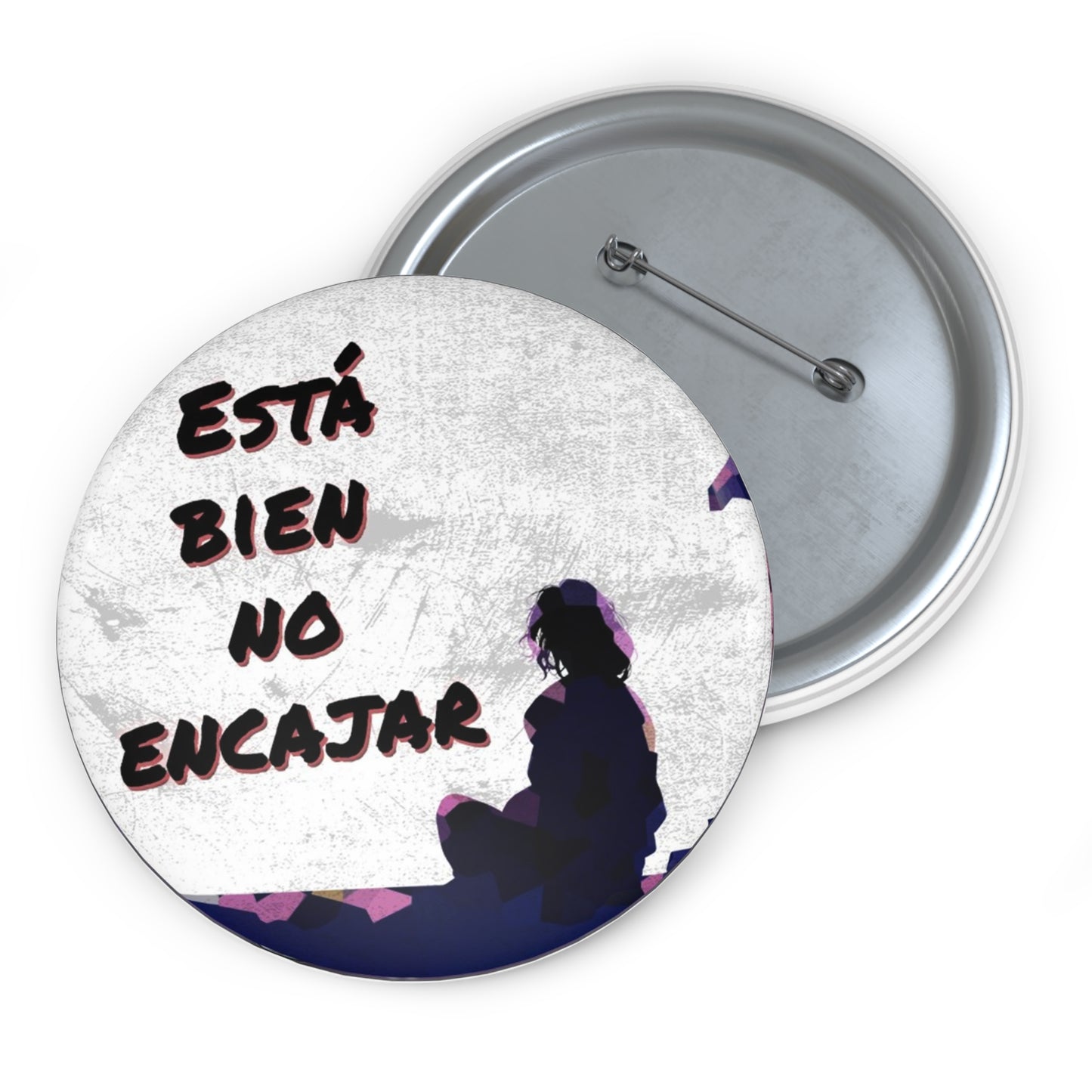 Está bien no encajar - boton