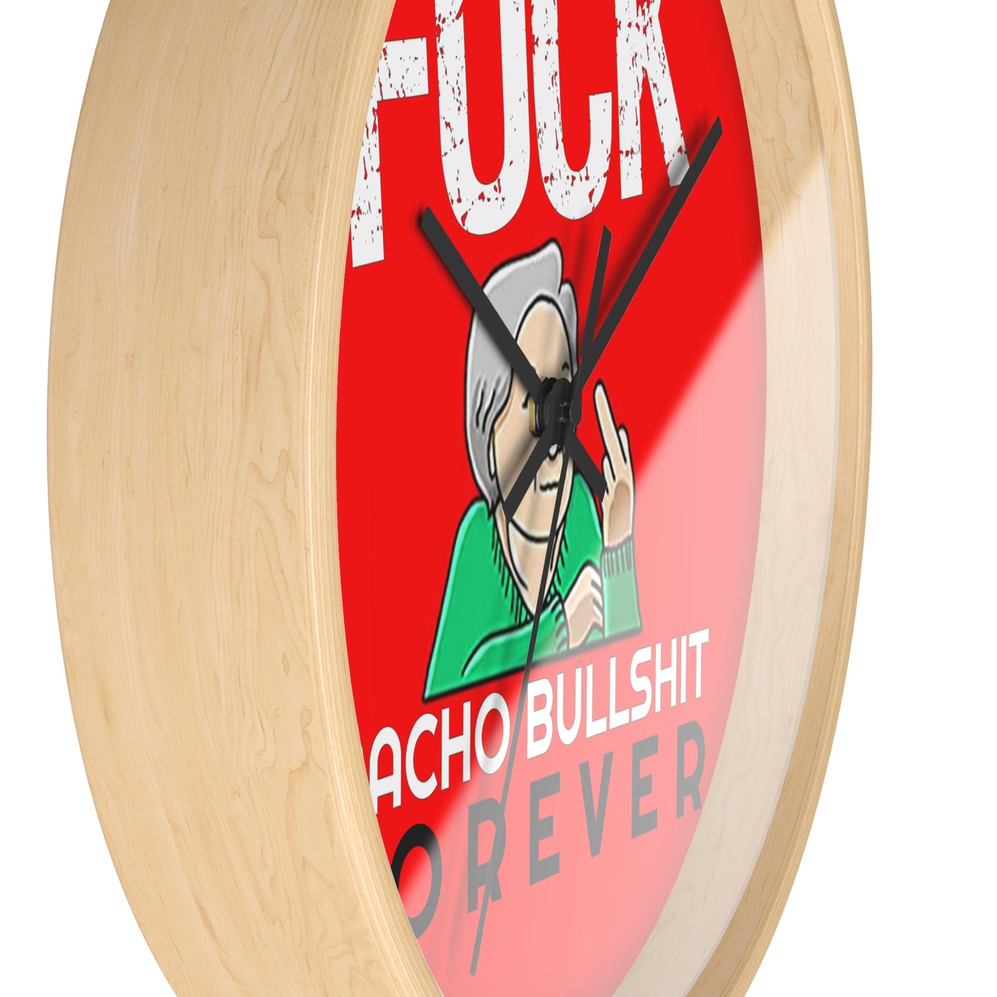 A Wall Clock That Doubles as a Tool For Dialogue and Social Change - Option #2