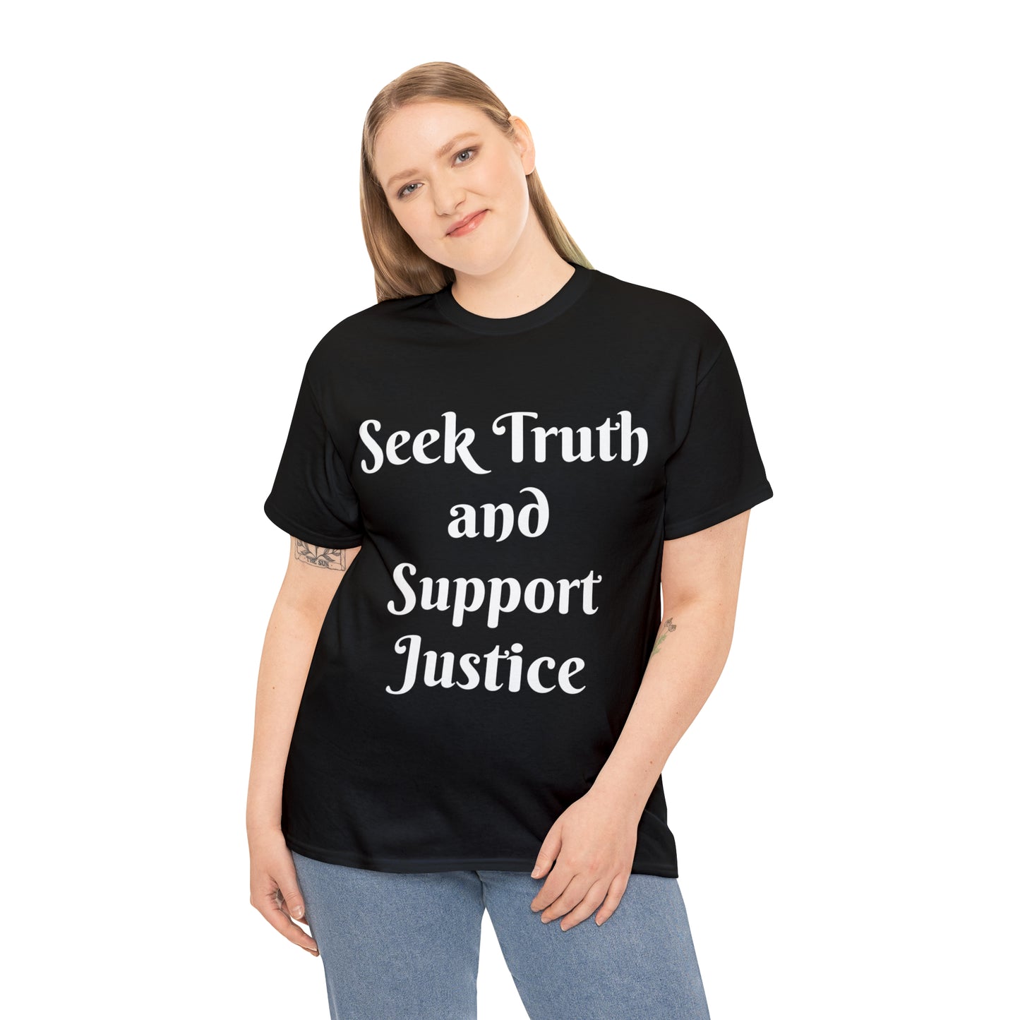 Seek Truth and Support Justice T-Shirt