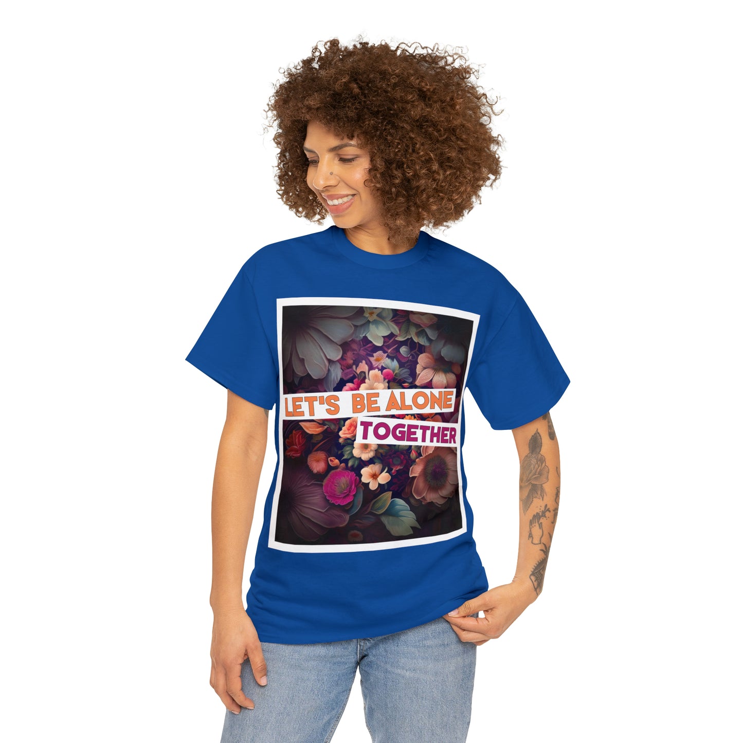 "Let's Be Alone Together" - Autism Love Language T-Shirts
