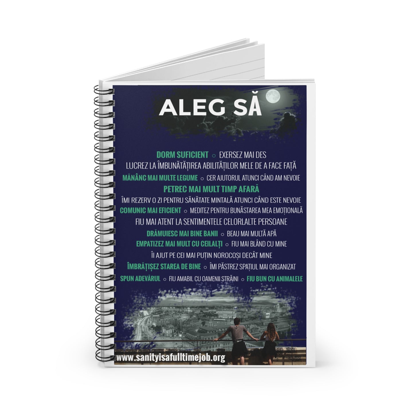 Acesta este Caietul de sarcini oficial pentru coping (Romanian): This is the Official Coping Skills Notebook