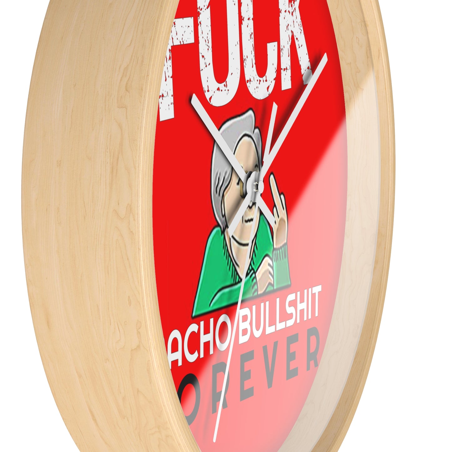 A Wall Clock That Doubles as a Tool For Dialogue and Social Change - Option #2
