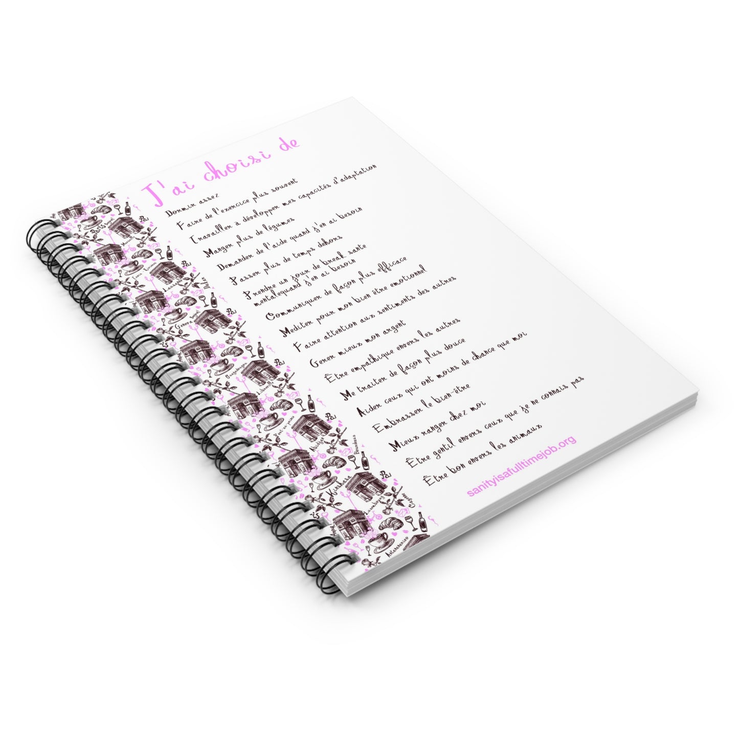 Ceci est le carnet officiel des compétences d'adaptation (French) This is the Official Coping Skills Notebook