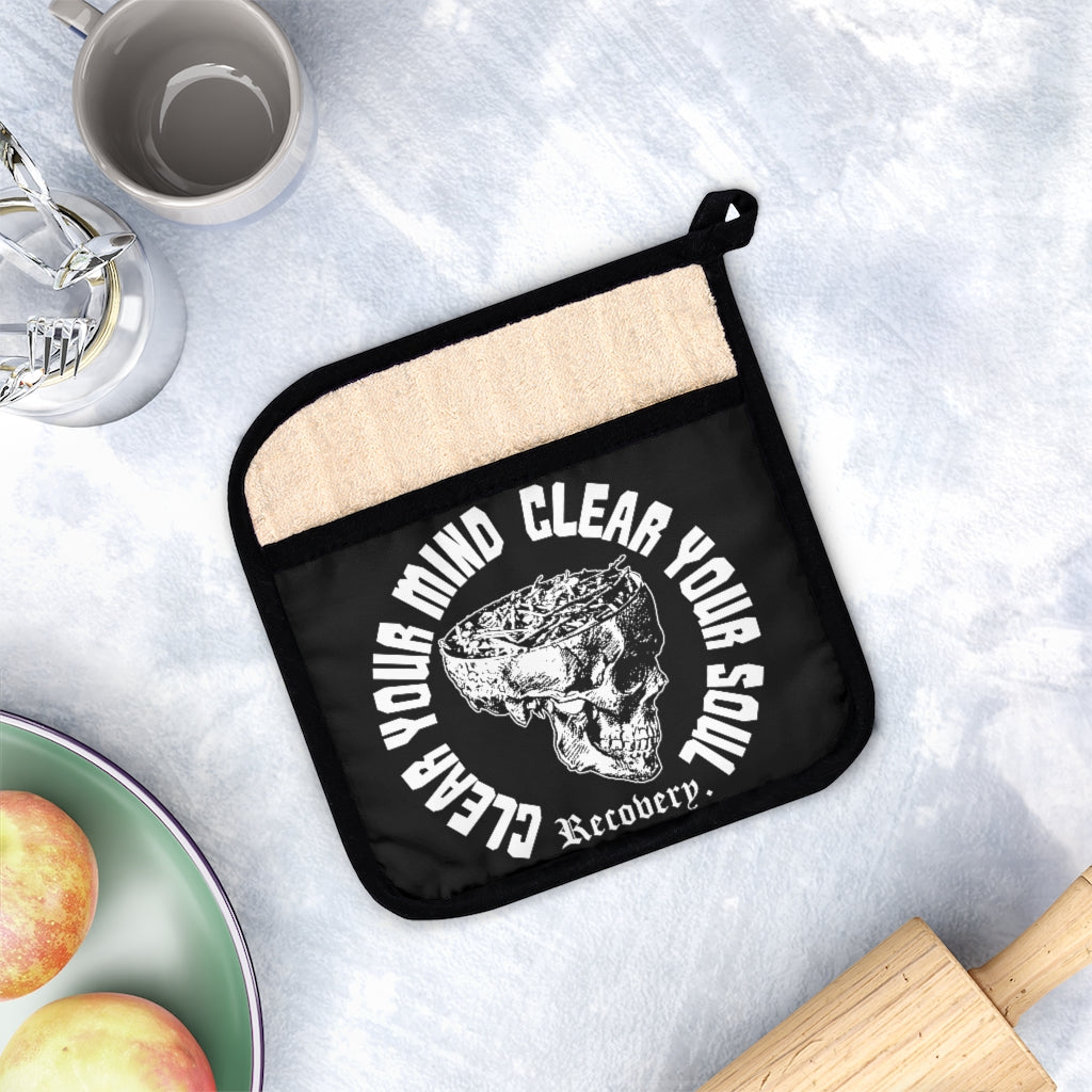 Clear Your Mind - Clear Your Soul - Recovery - Pot Holder