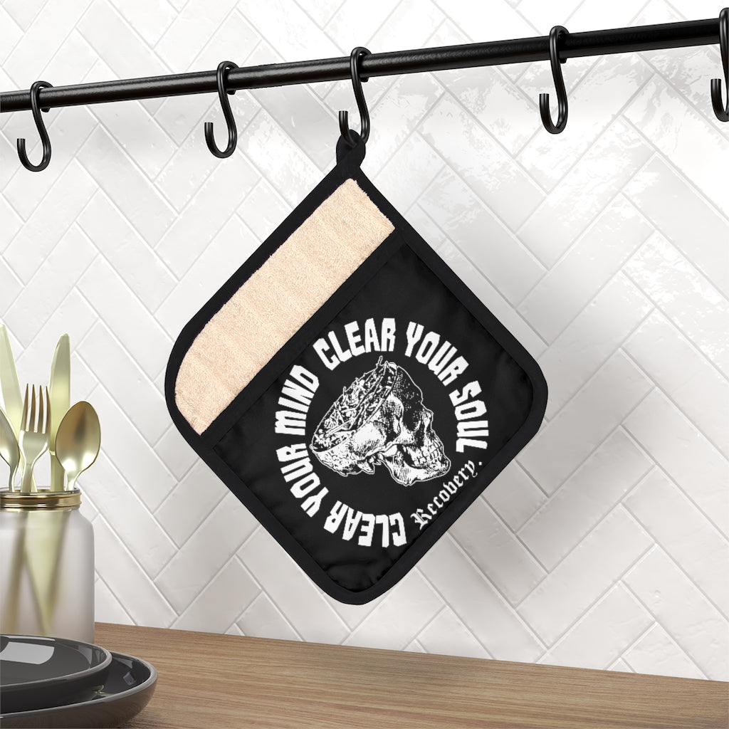 Clear Your Mind - Clear Your Soul - Recovery - Pot Holder