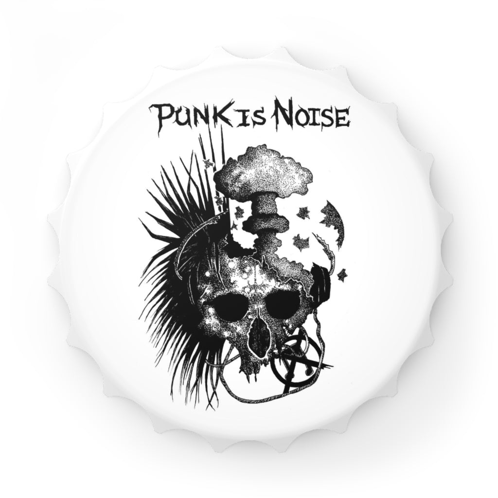'Punk is Noise' Bottle Opener/Refrigerator Magnet