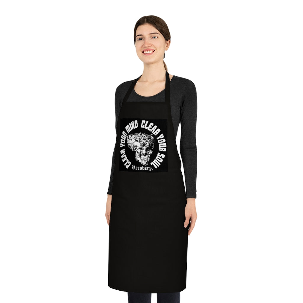 Clear Your Mind - Clear Your Soul - Recovery - Apron