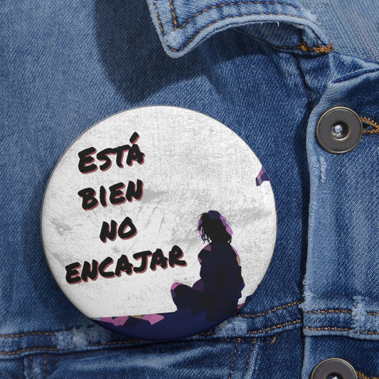 Está bien no encajar -  boton