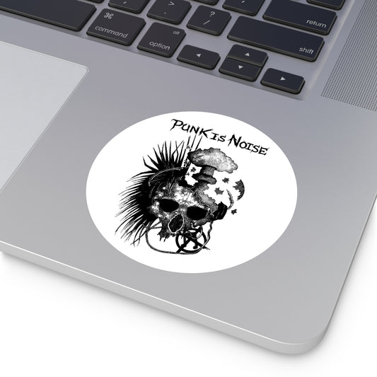 'Punk is Noise' - indoor/outdoor sticker