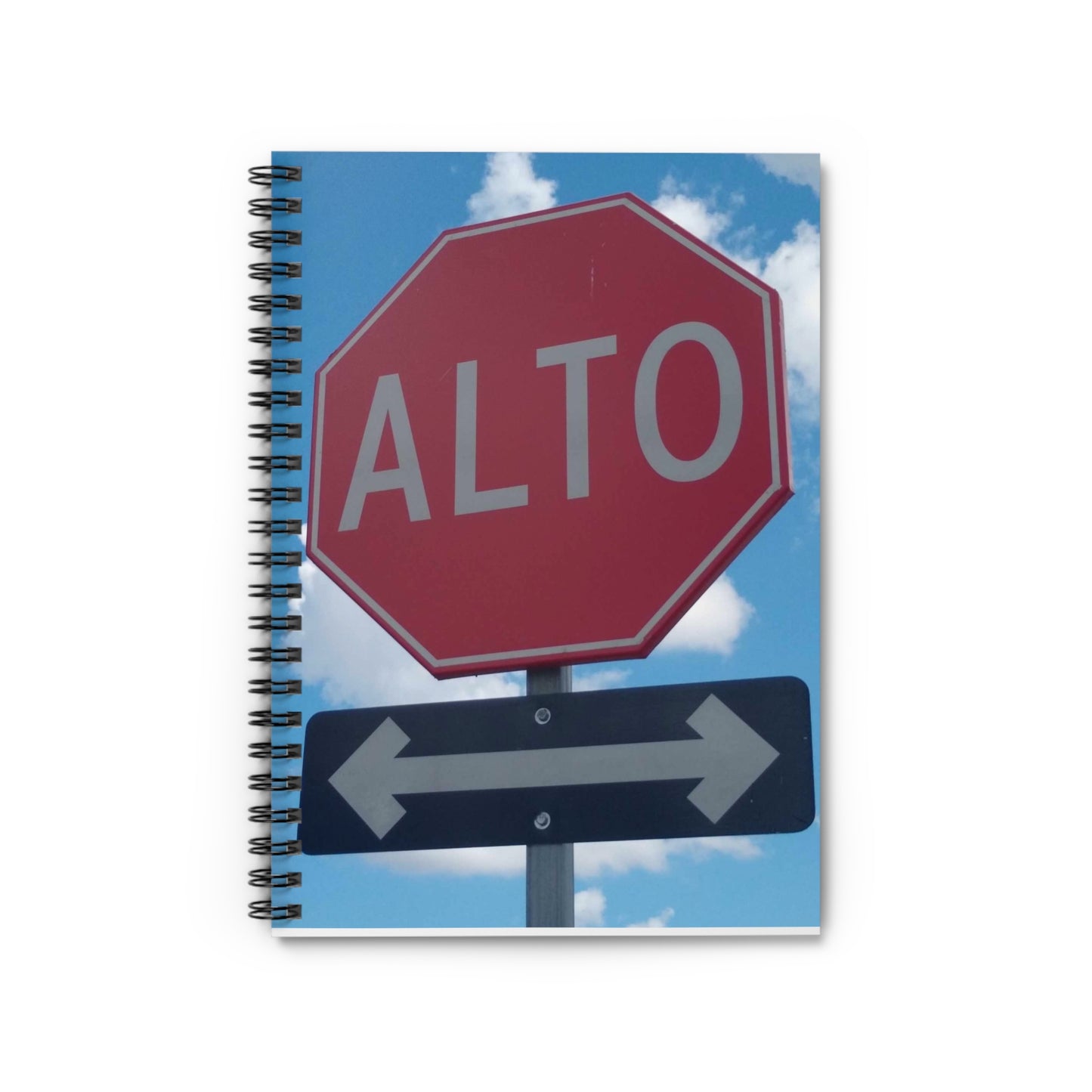 Alto Stop Sign notebook