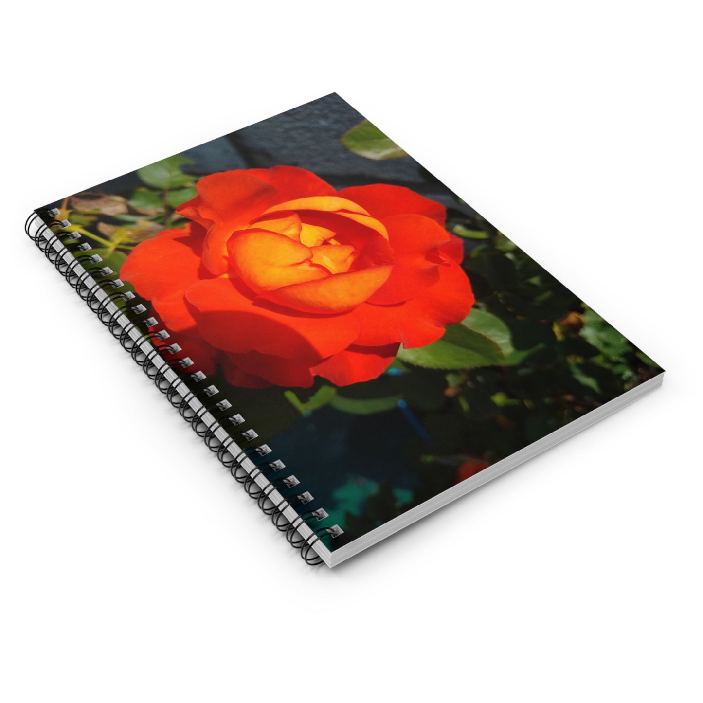 Orange Rose Notebook