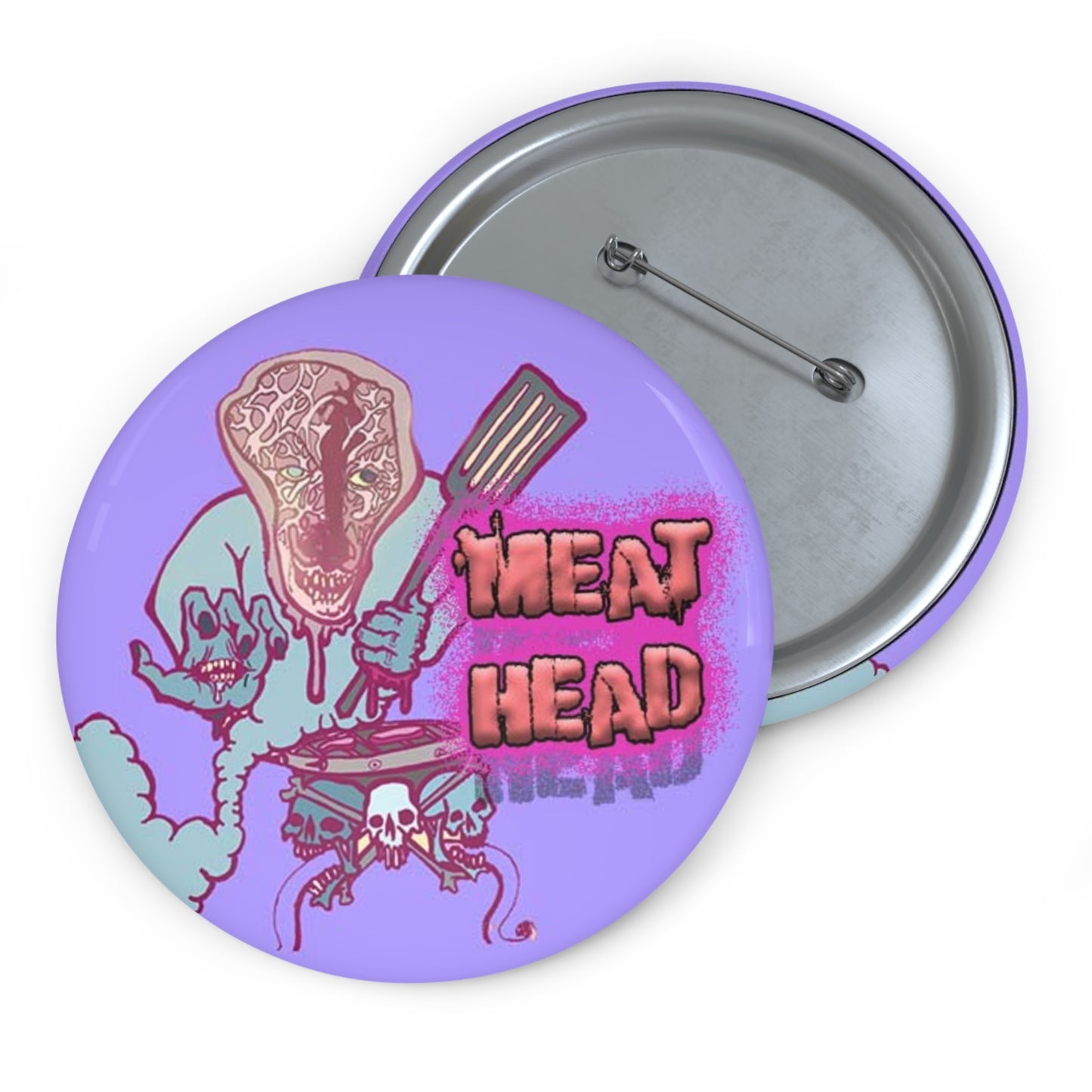 The Mark Hammesfahr Collection "Meat Head" Button