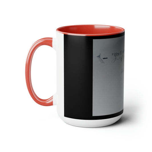 Two-Tone Coffee Mugs, 15oz