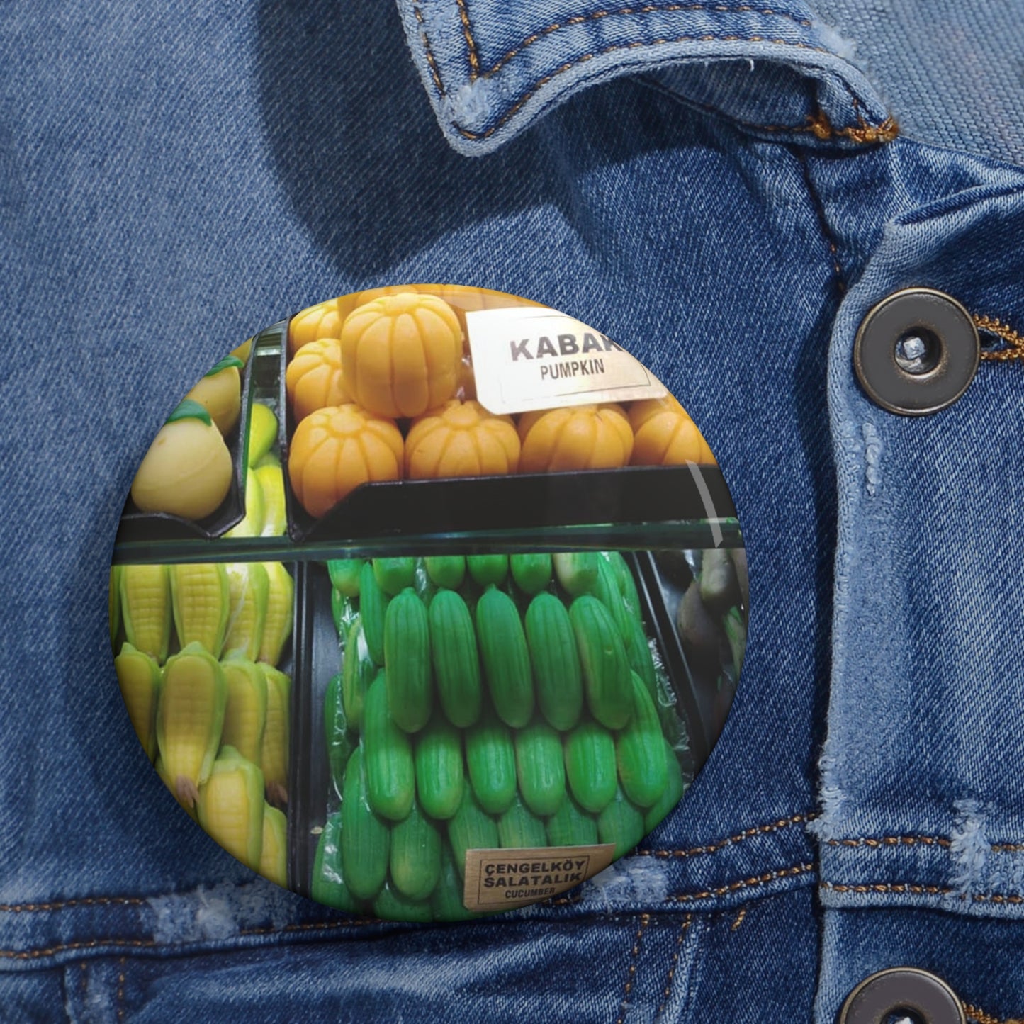 Candy in Kadıköy Istanbul Turkey button