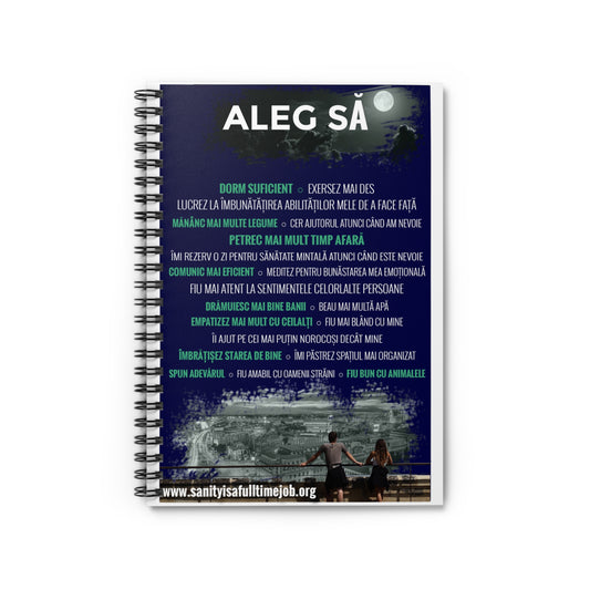 Acesta este Caietul de sarcini oficial pentru coping (Romanian): This is the Official Coping Skills Notebook