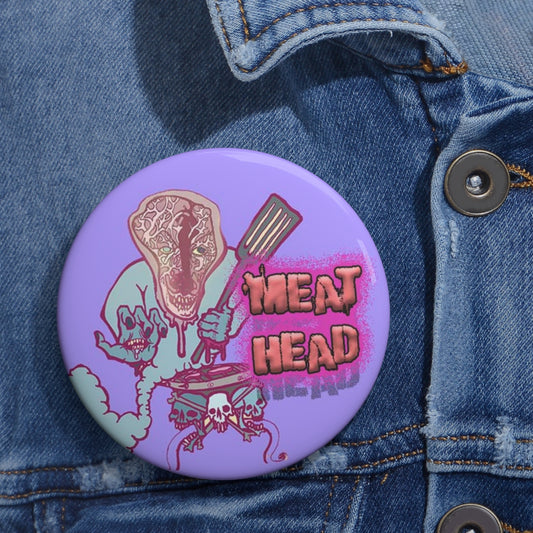 The Mark Hammesfahr Collection "Meat Head" Button