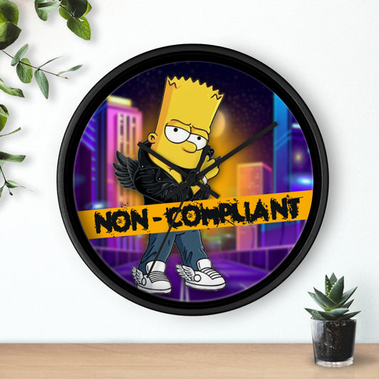 'Non-Compliant' Wall Clock