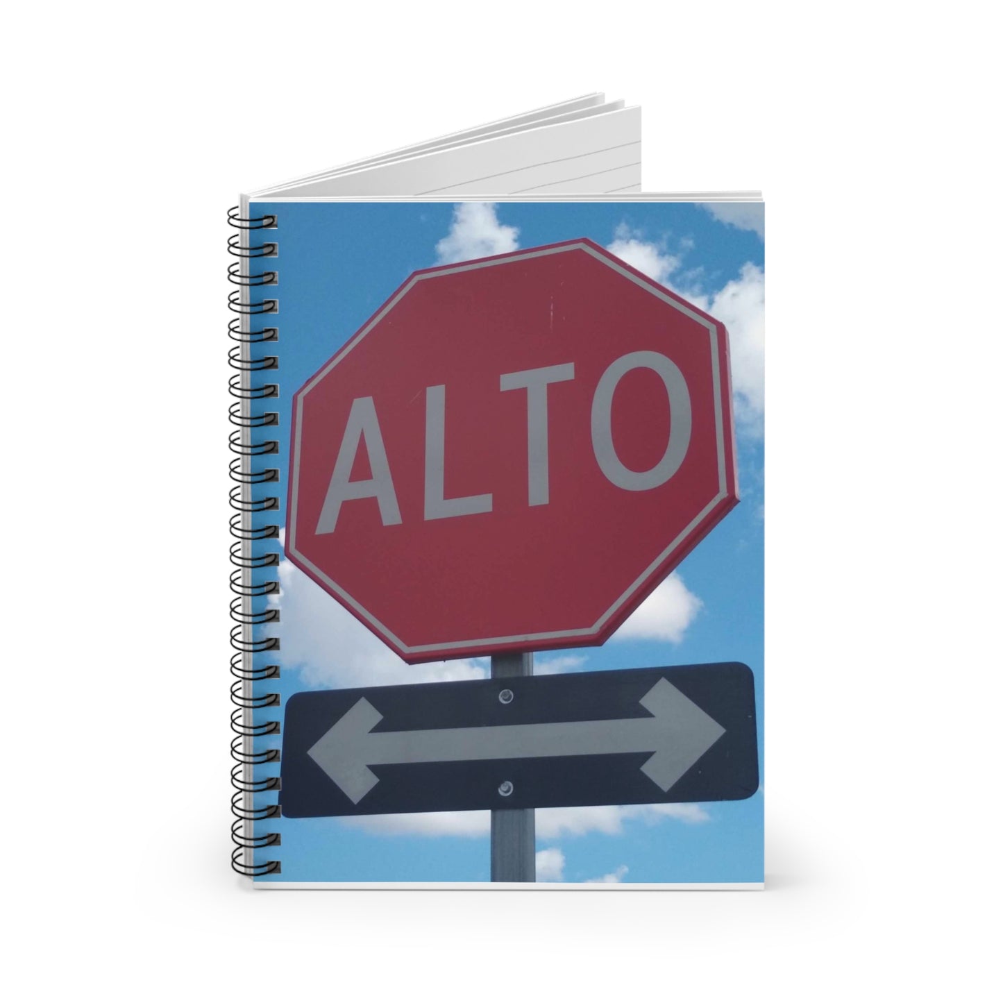 Alto Stop Sign notebook