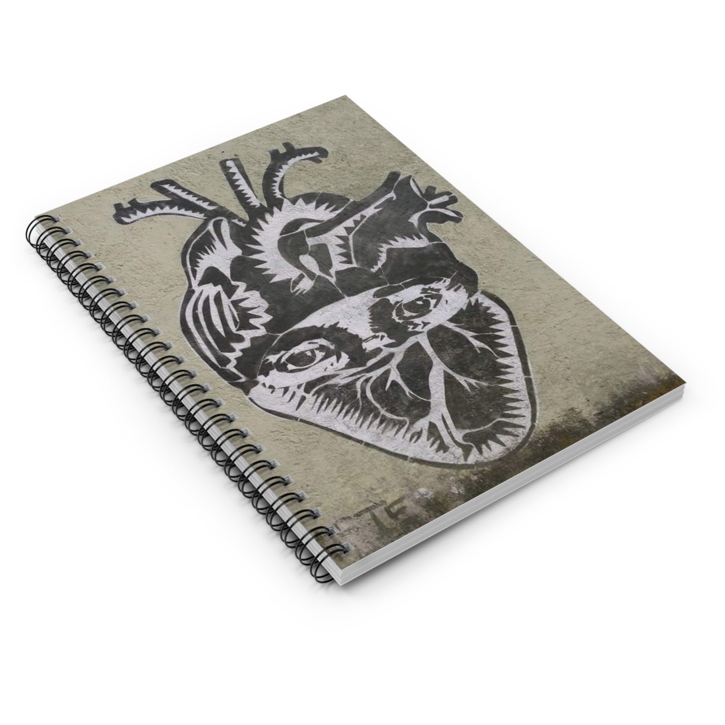 Heart Mask Notebook