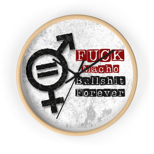 A Wall Clock That Doubles as a Tool For Dialogue and Social Change - Option #1