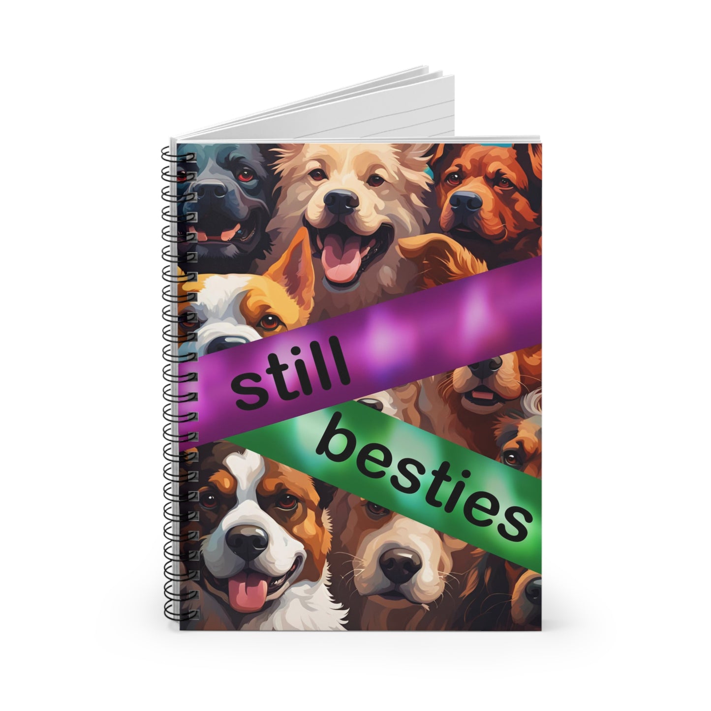 "Still Besties" Spiral Notebook