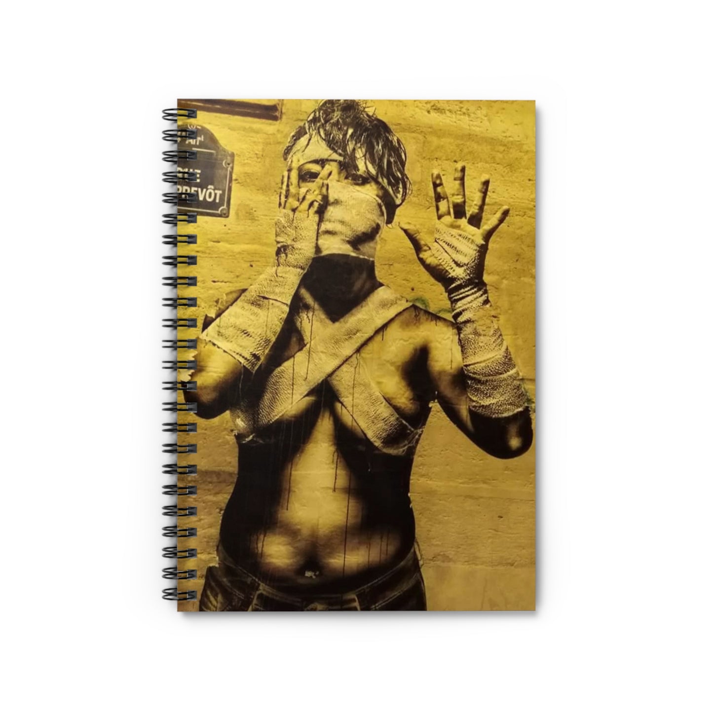 Paris France no context street art notebook