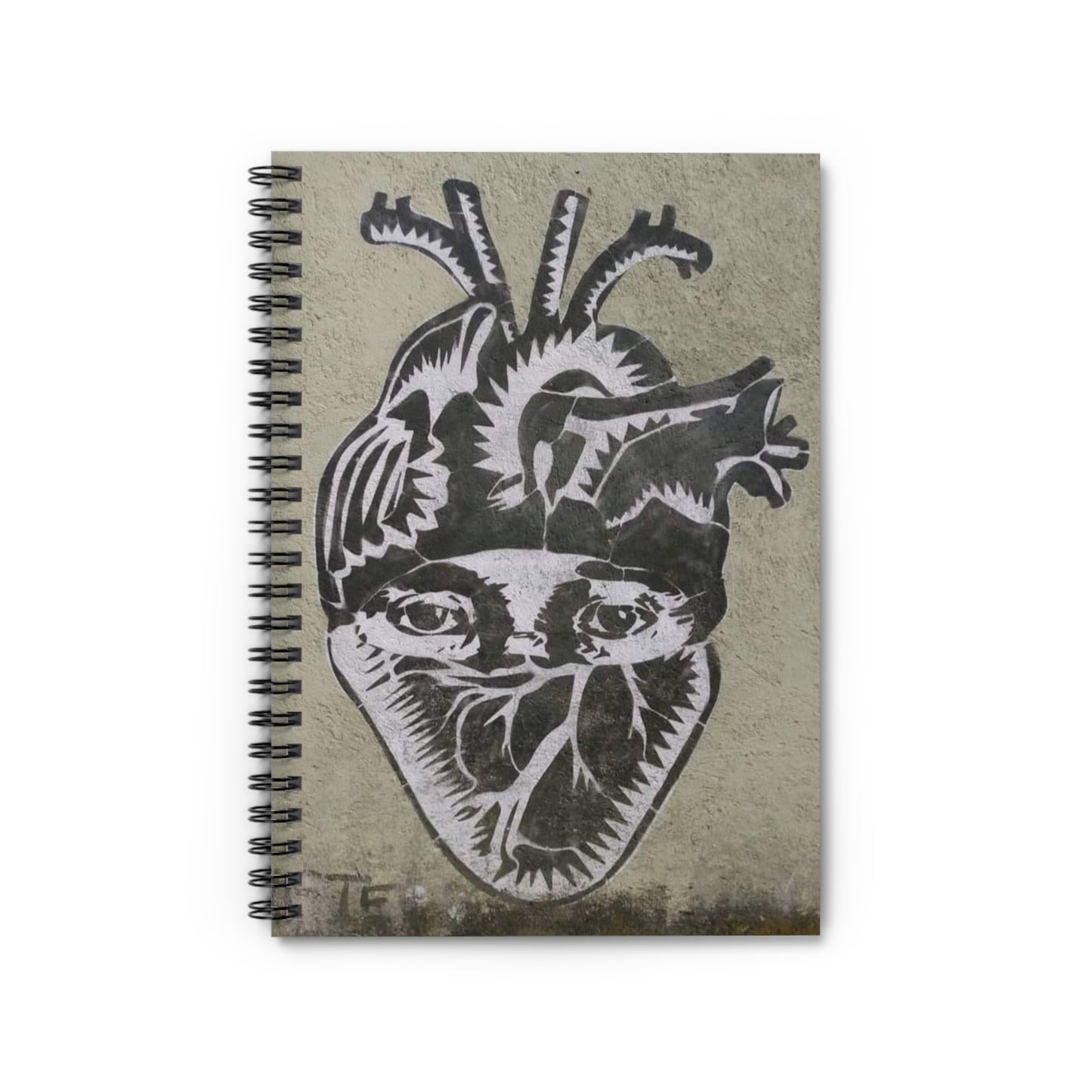 Heart Mask Notebook