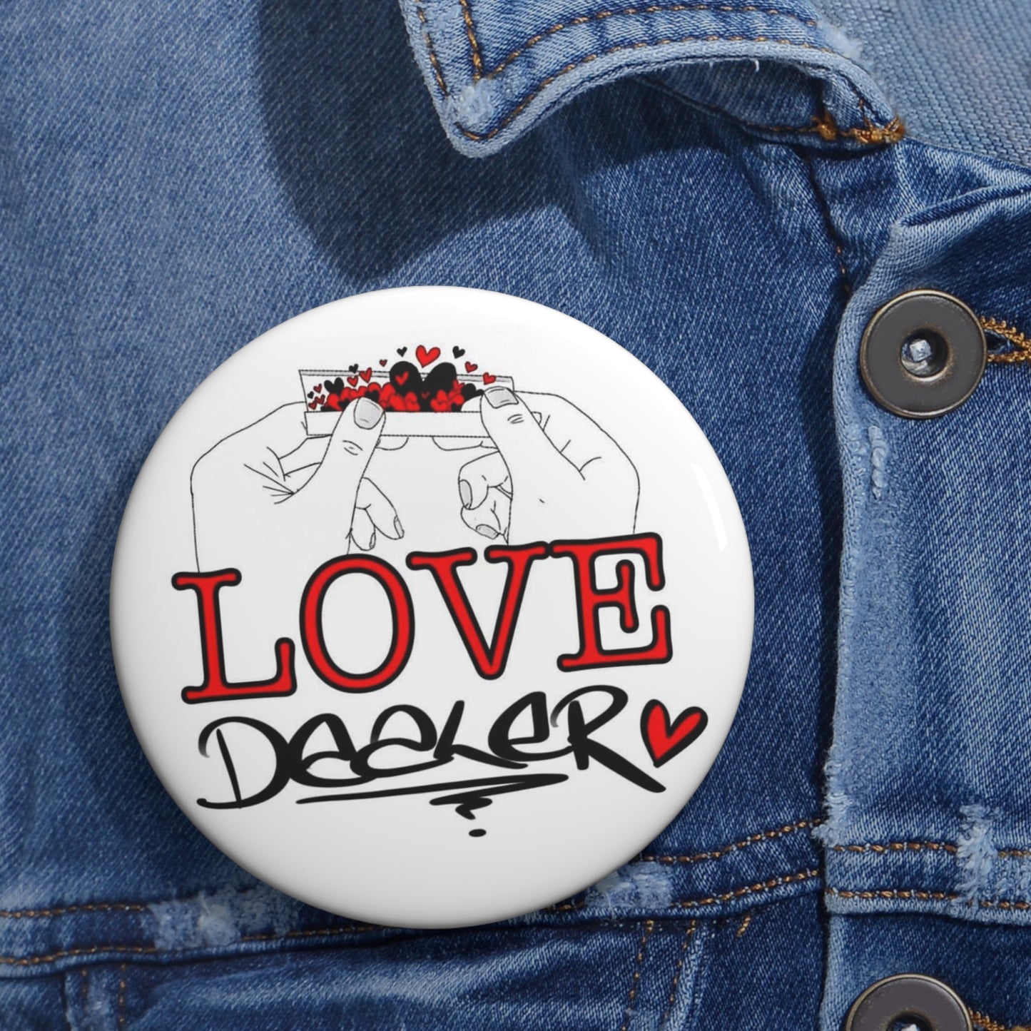 "Love Dealer" (Alternative Version #1) Button