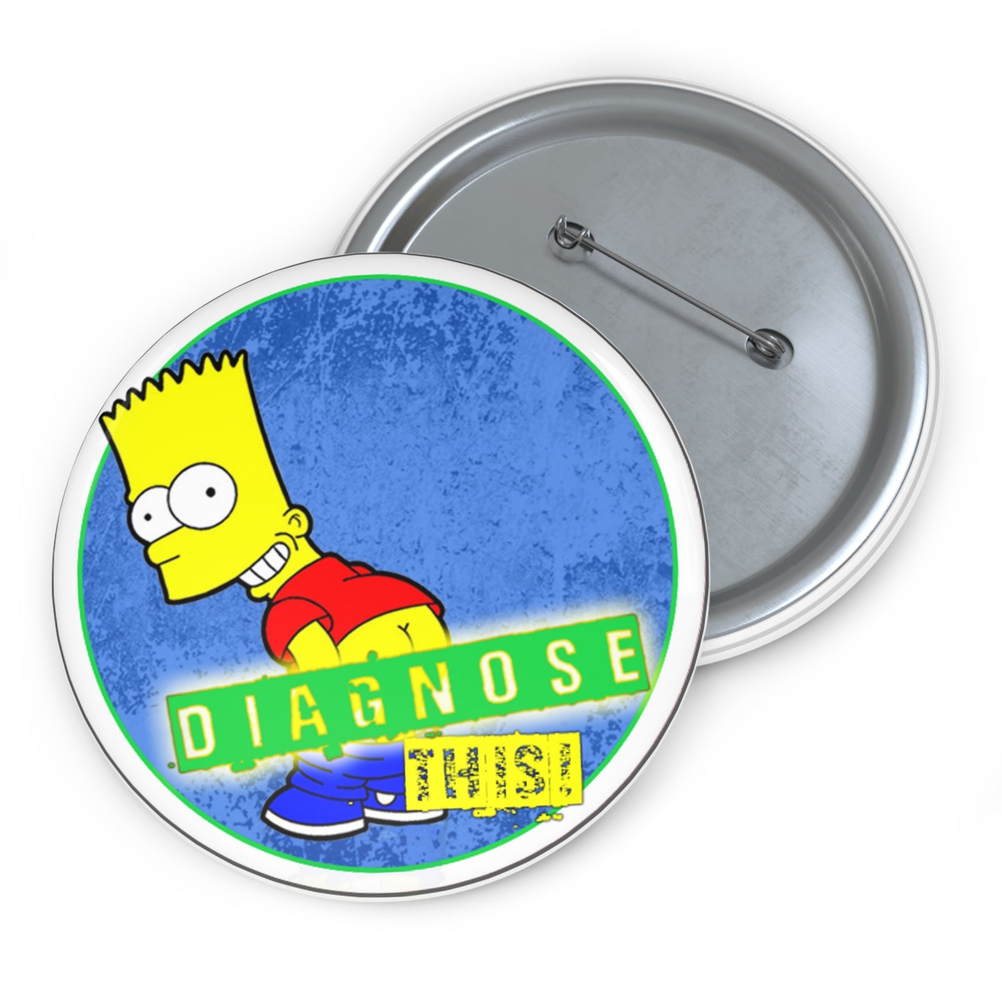 "Diagnose This" 3" Button